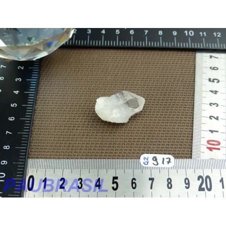 Pointe en Cristal de Roche Q Extra pour lithothérapie 10gr