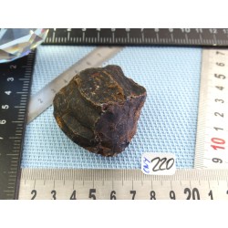 Onyx noir du Brésil en pierre brute de 79gr50