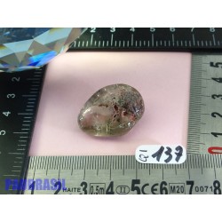Quartz à inclusions de Chlorite pierre roulée Q Extra Brésil 10gr