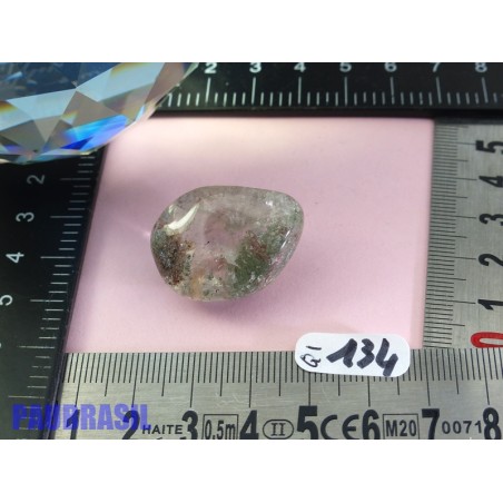 Quartz à inclusions de Chlorite pierre roulée Q Extra Brésil 12gr