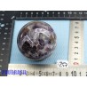 Sphère en Améthyste à Chevrons Madagascar 267gr 60mm diam