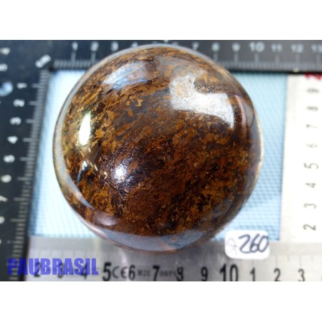 Sphère en Bronzite 800gr Bresil 80mm diamètre