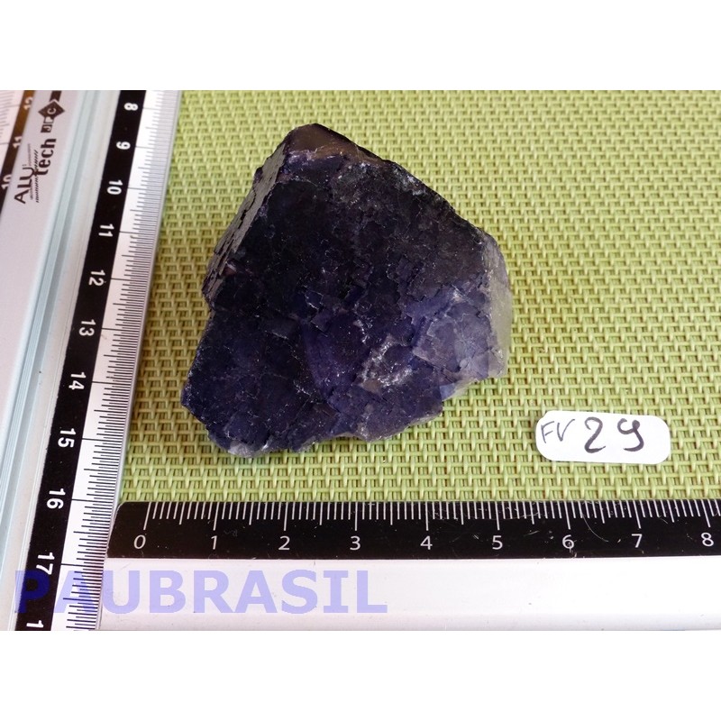 Fluorite fluorine  Violette brute 87g Q Extra Mexique