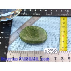 Diopside - Chrome diopside pierre plate 30g