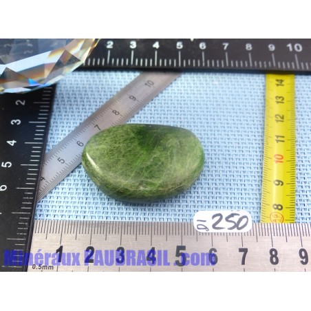 Diopside - Chrome diopside pierre plate 30g