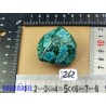 Malachite Chrysocolle en Pierre Roulée 54gr50