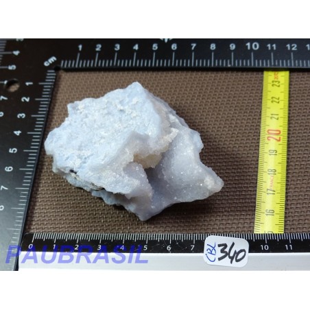 Géode de Calcédoine Bleue 110g Q Extra Namibie