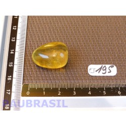 Fluorite fluorine jaune pierre roulée Q Extra 12g