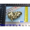 Pyrite cristallisée Q Extra pierre brute Pérou 69gr