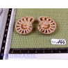 Paire d Ammonite Polie 11g