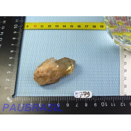 Pointe de Citrine Naturelle Brute du Congo Q Extra 32g