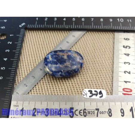 Sodalite ou Ackmanite Q Extra pierre plate 17g