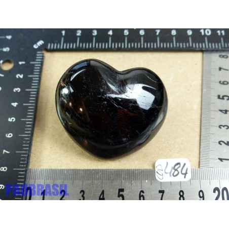 Coeur en Tourmaline Noire 139gr50