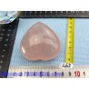 Coeur en Quartz Rose de Madagascar 129gr50