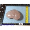 Coeur en Quartz Rose de Madagascar 136g