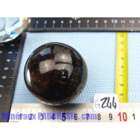 Sphère Grenat Almandin Q Extra 316g 52mm diamètre