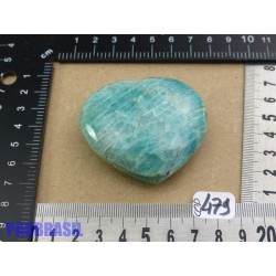 Coeur en Amazonite Q Extra 91gr50