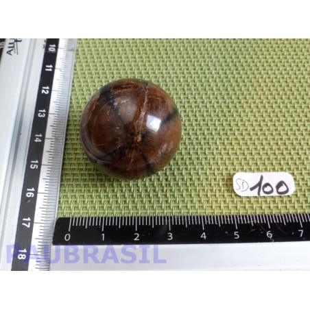 Sphère en Chiastolite Andalousite 48gr 31mm diamètre