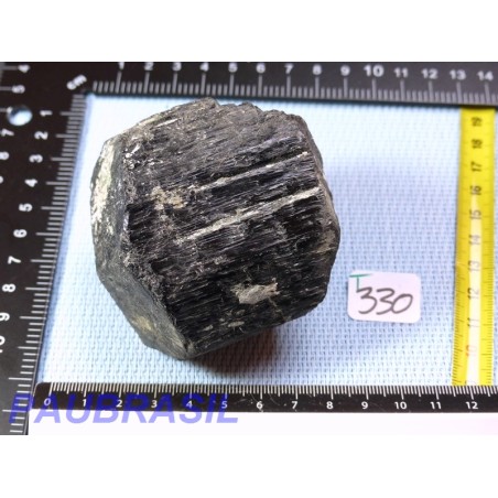 Tourmaline Noire Schorl Pierre Brute Biterminée Q EXTRA 434g