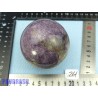 Sphère Lépidolite 550gr 73mm diamètre