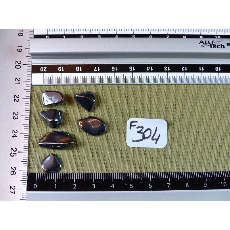 Silicium Lot de 6 Pierres Roulées 5g | Minéraux Paubrasil