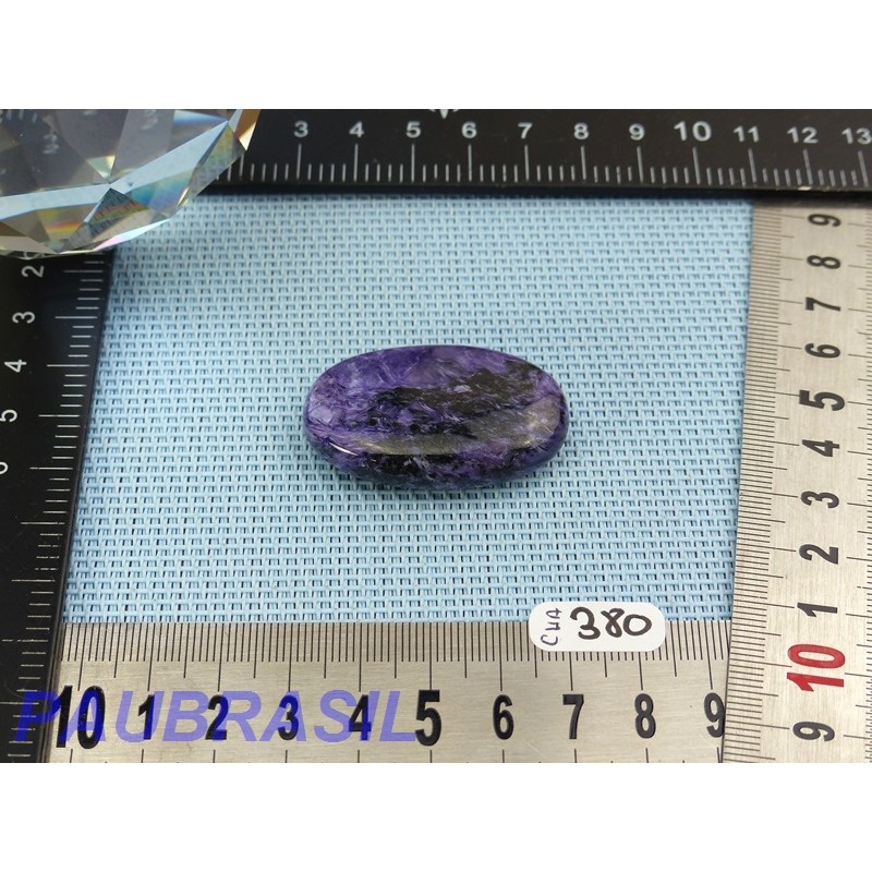 Charoite de Russie Q Extra en savonnette polie 19g