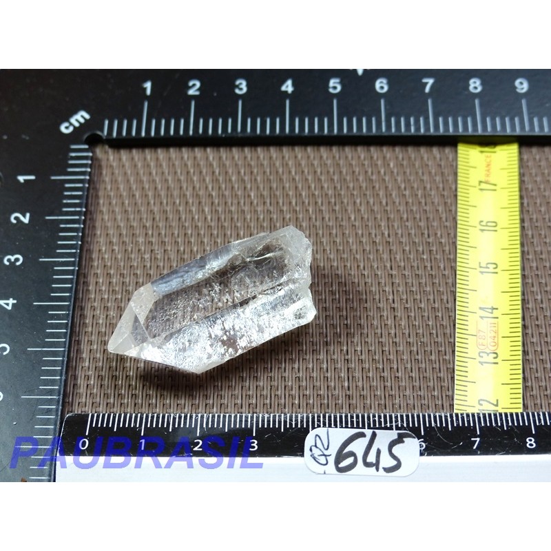 Pointe en Cristal de Roche Q Extra pour lithothérapie 20gr