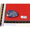 Sodalite ou Ackmanite pierre plate 14g