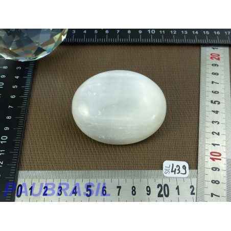 Selenite - Gypse fibreux en savonnette de 115g