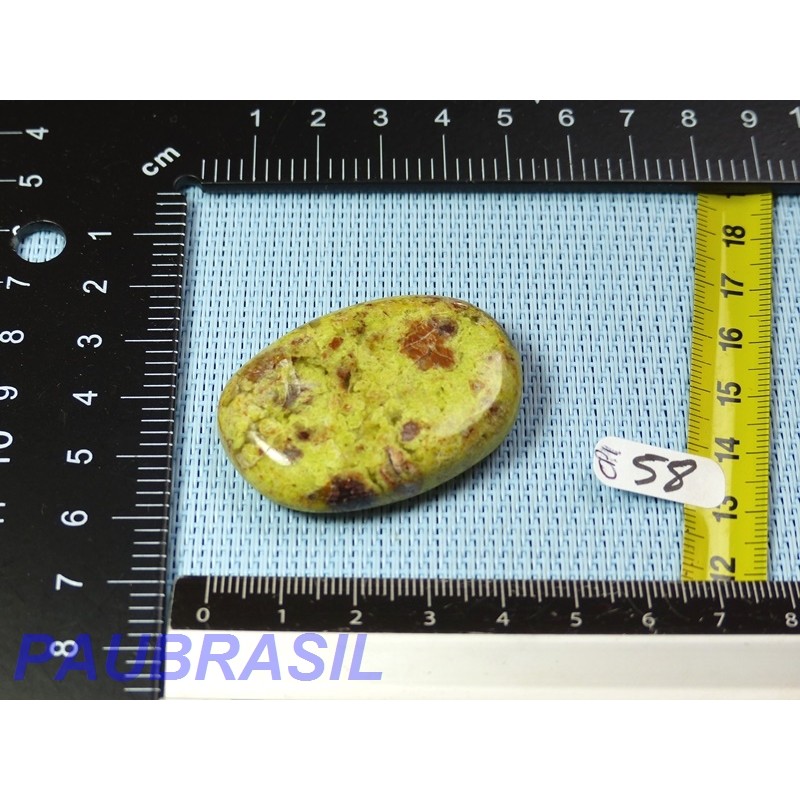 Opale Pistache Madagascar Q Extra pierre plate 24g