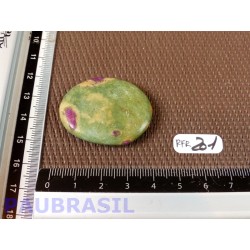 Rubis sur Fuchsite en pierre plate 14gr