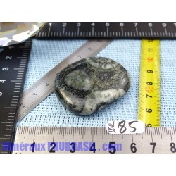Diorite orbiculaire pierre plate de 31gr Rare