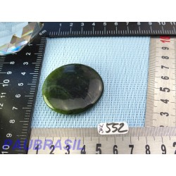 Jade Néphrite en pierre plate de 26gr