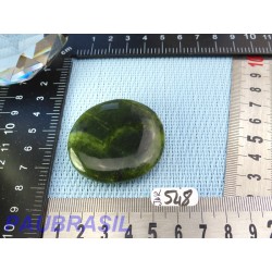 Jade Néphrite en pierre plate de 35gr