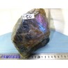 Labradorite brute une face polie Q Extra 1841g - tient debout