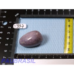 Lépidolite en pierre roulée de 21g du Brésil