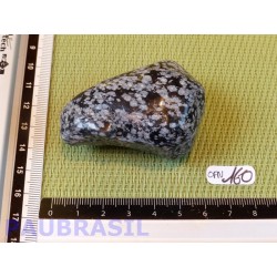 Obsidienne Flocon de Neige en galet semi roulé 85g