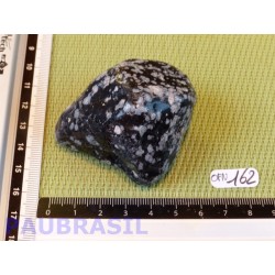 Obsidienne Flocon de Neige en galet semi roulé 107g