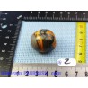 Bumblebee Jasper ou Jaspe Bourdon en Pierre roulée 26g