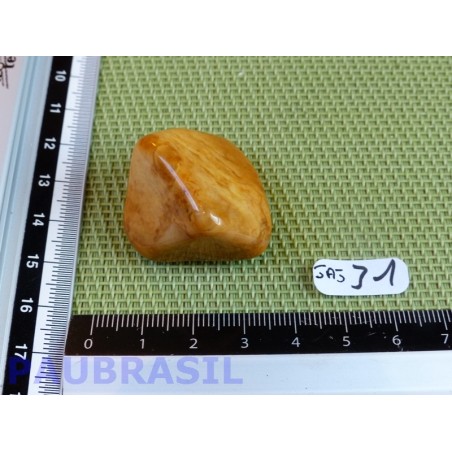 Jaspe jaune pierre roulée 23g Afrique du Sud Jaspe jaune pierre roulée 23g Afrique du Sud