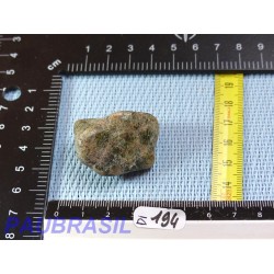 Diopside - Chrome diopside et quartz en pierre semi roulée 25g