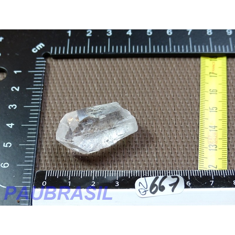 Pointe en Cristal de Roche Q Extra pour lithothérapie 17gr