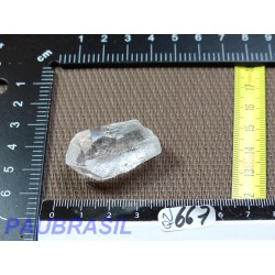 Pointe en Cristal de Roche Q Extra pour lithothérapie 17gr