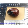 Oeuf Obsidienne Acajou Mahagony 74g 35mm diamètre 50mm long