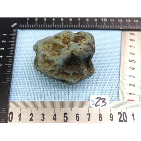 Vivianite bleue en pierre brute 140gr50