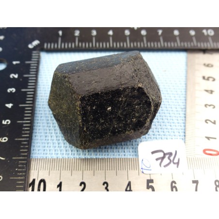 Tourmaline Noire Schorl Pierre Brute Biterminée Q EXTRA 154gr