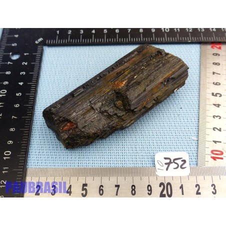 Tourmaline Noire Fibreuse Pierre Brute Bresil 253g Q Extra