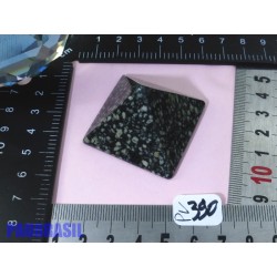 Pyramide en Porphyre Vert Antique Porphyre Imperial 42mm base 50gr50