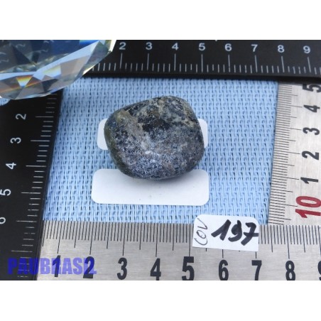 Covellite - Covelline en pierre semi roulée du Pérou 24g Covellite - Covelline en pierre semi roulée du Pérou 24g