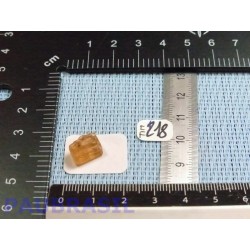 Topaze impériale de 1g01 du Brésil Q Extra